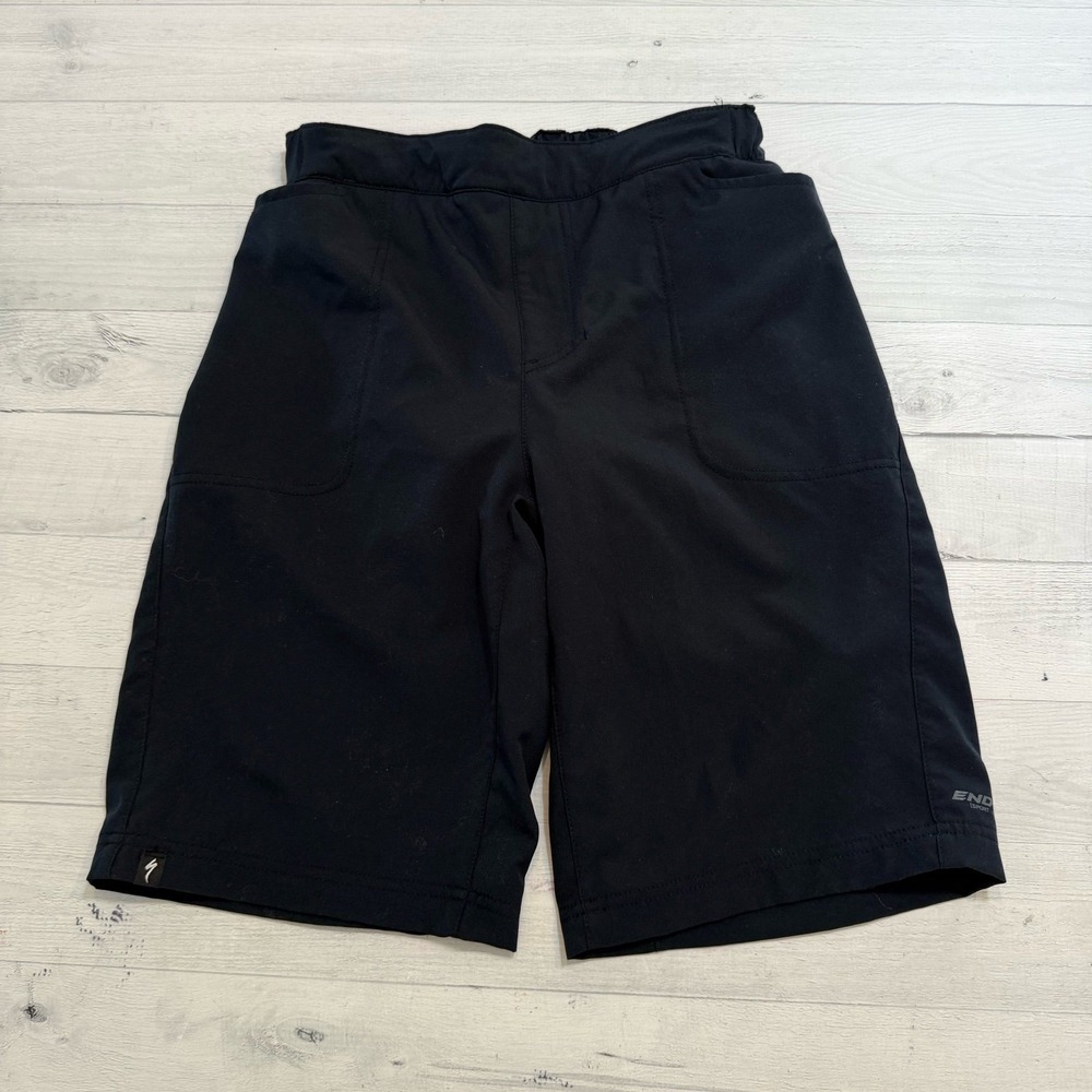Specialized kids black shorts youth large‎